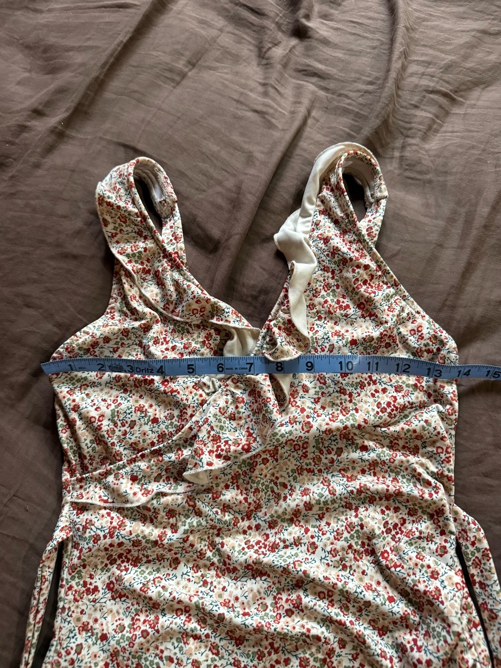 Jessica Rey One-Piece Full Coverage Swimsuit Grace in Petite Garden w/ Skirt♥️💕 - Picture 13 of 16
